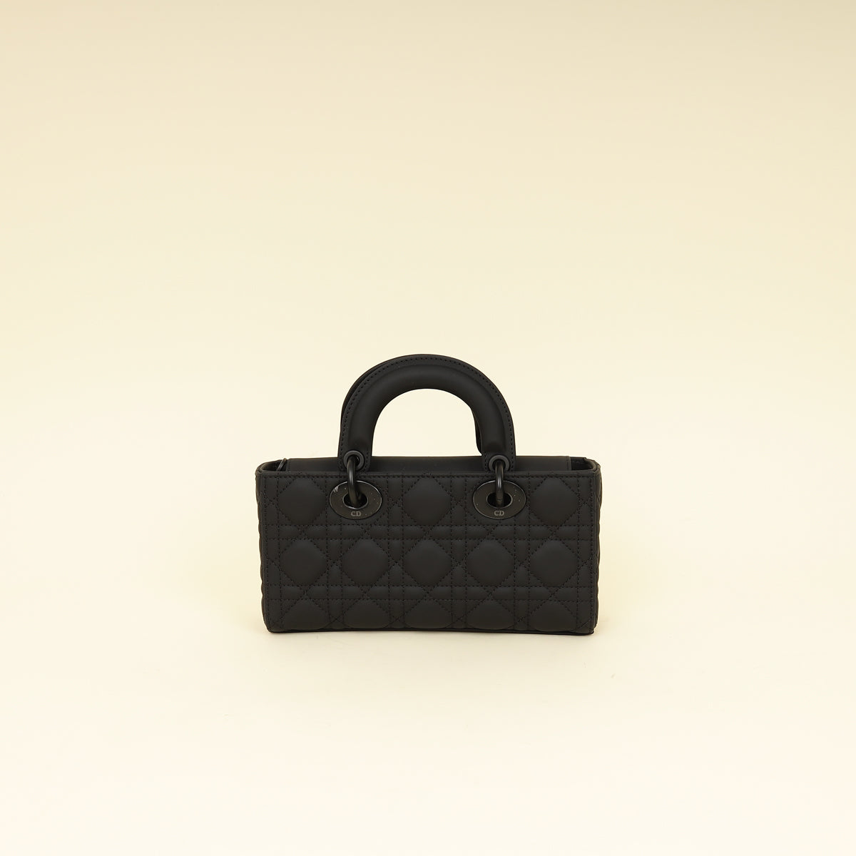 Christian Dior Black Ultramatte Cannage Lady D-Joy Small Bag Rovelle Bags