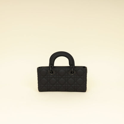 Christian Dior Black Ultramatte Cannage Lady D-Joy Small Bag Rovelle Bags