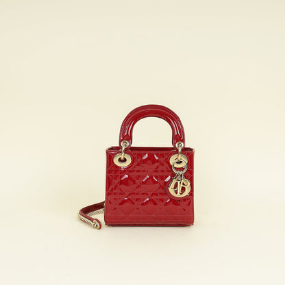 Dior Lady Dior Leather Handbag Style 105 Rovelle Bags