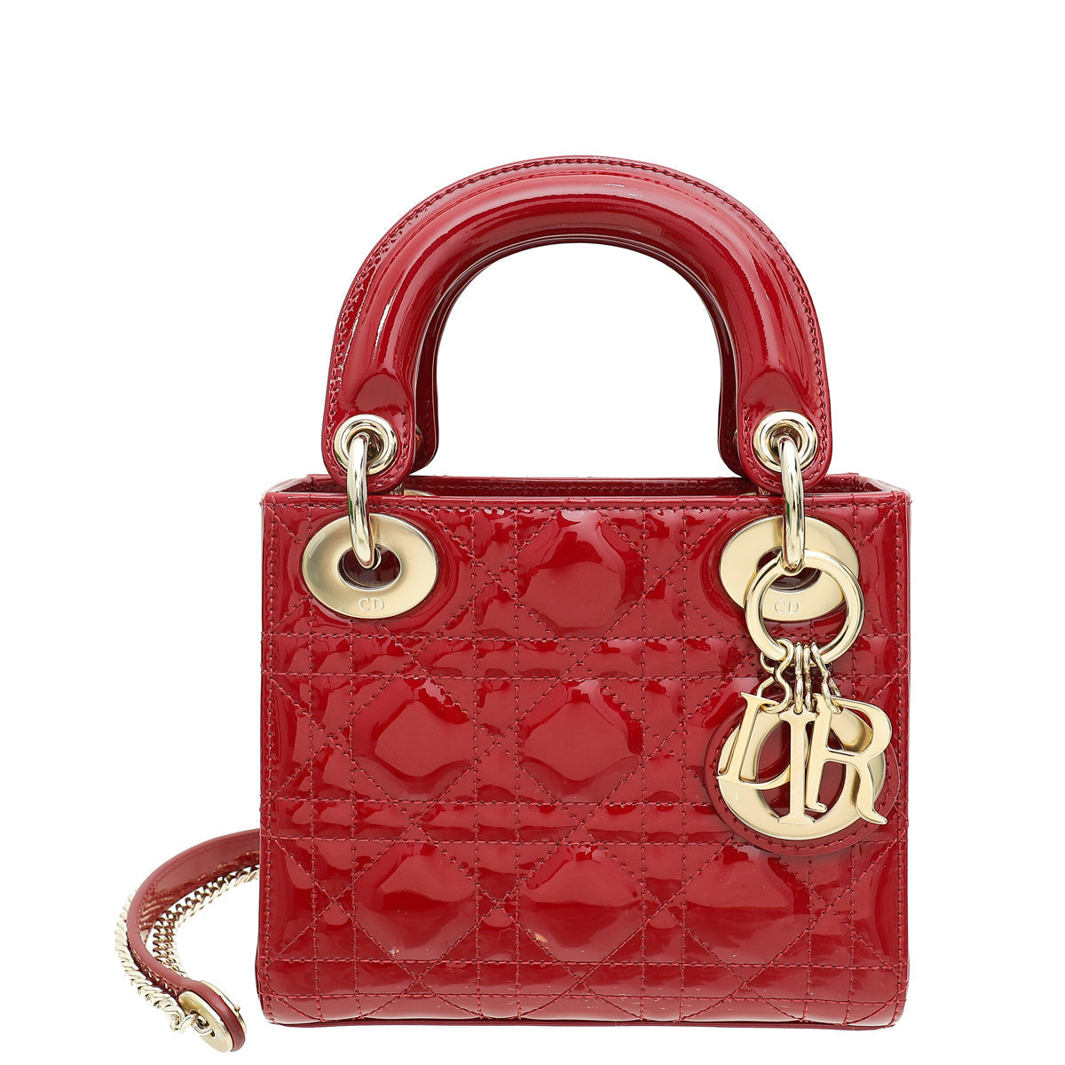 Dior Lady Dior Leather Handbag Style 48 Rovelle Bags