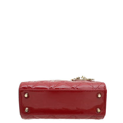 Dior Lady Dior Leather Handbag Style 48 Rovelle Bags