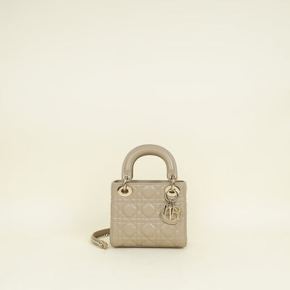 Dior Lady Dior Leather Handbag Style 107 Rovelle Bags