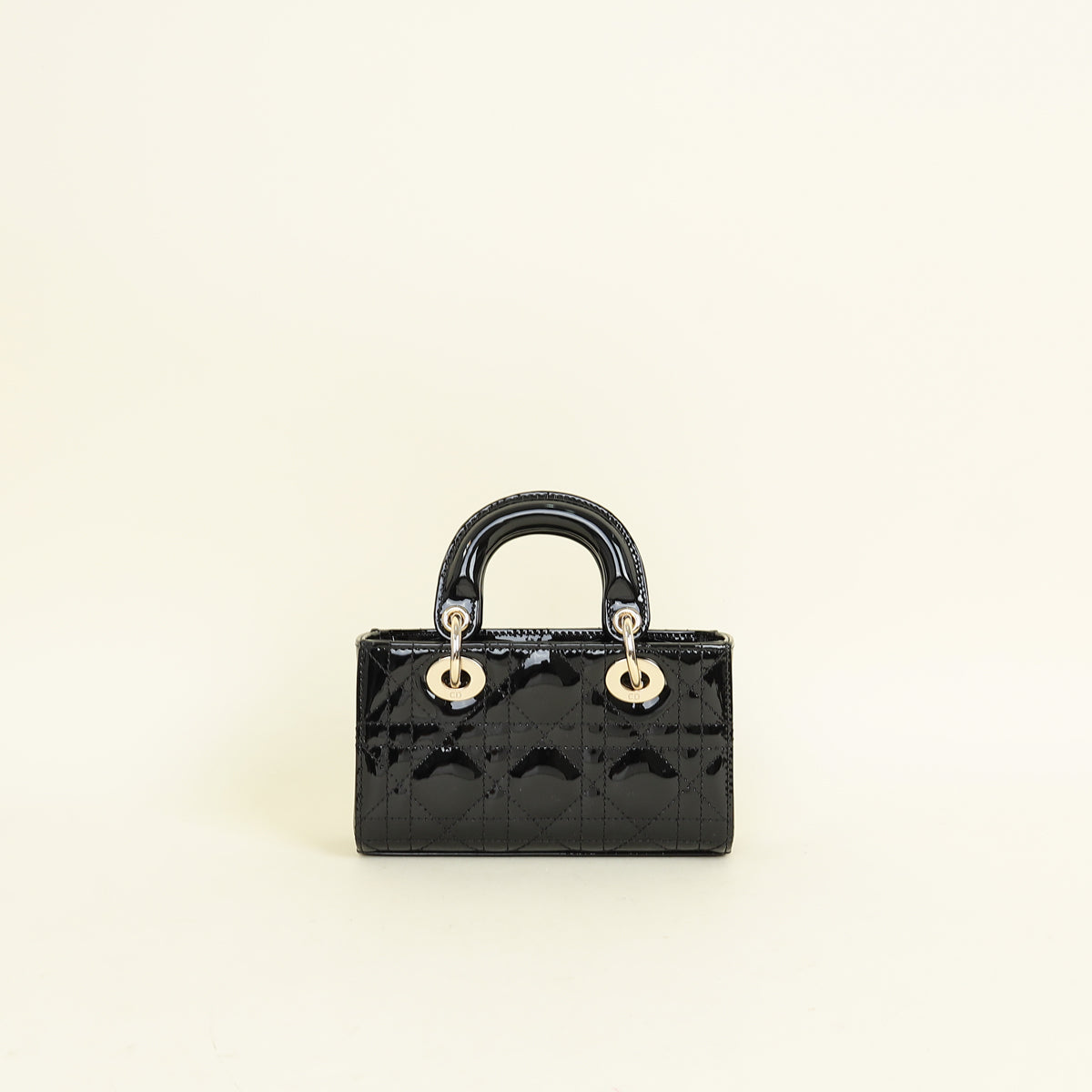 Christian Dior Black Micro Lady D-Joy Bag Rovelle Bags