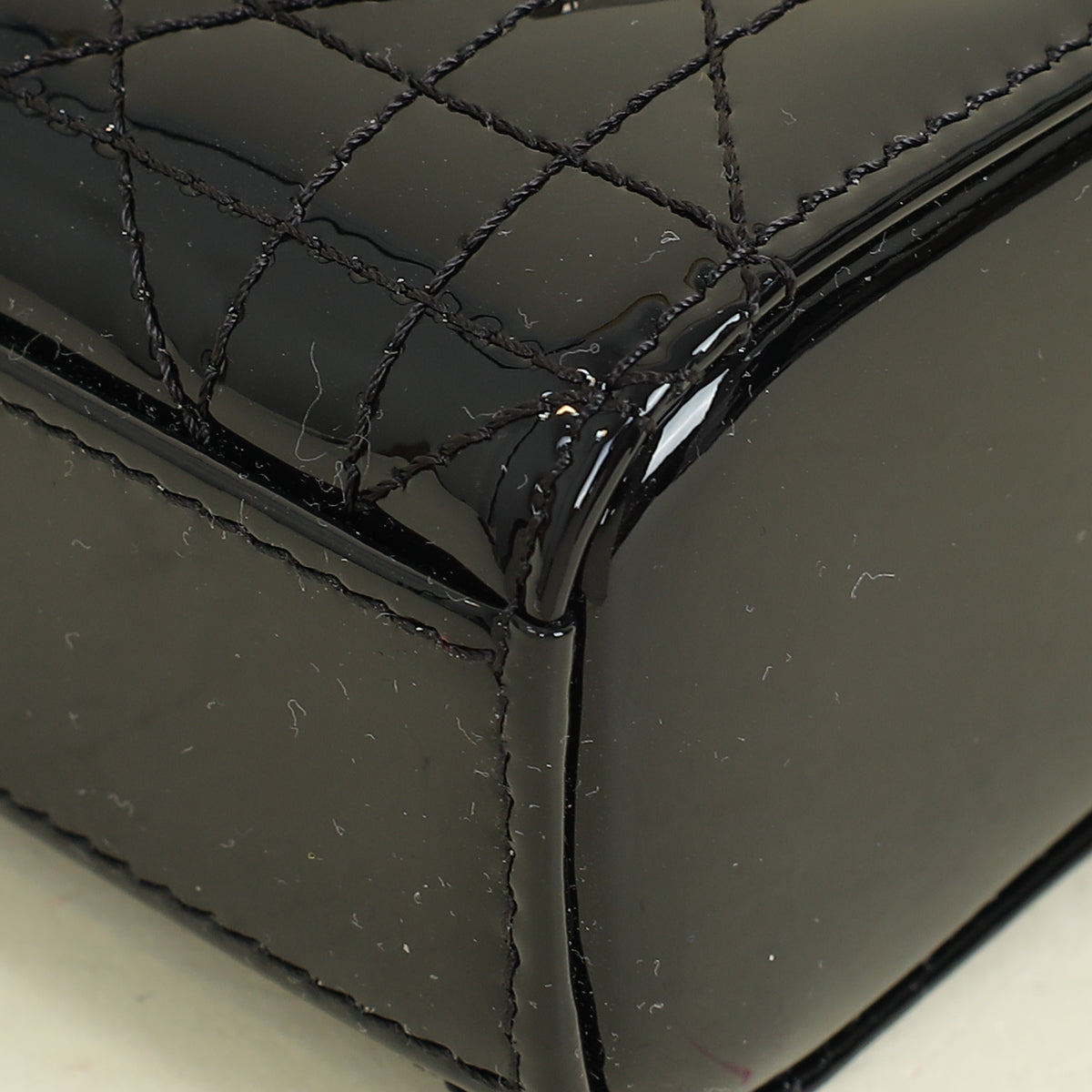 Christian Dior Black Micro Lady D-Joy Bag Rovelle Bags