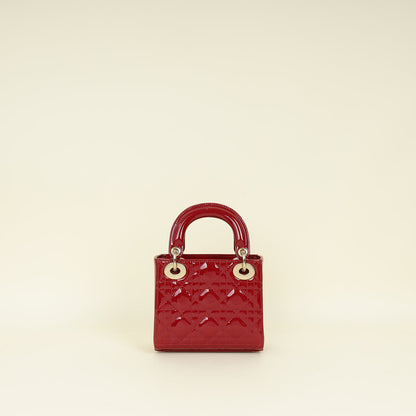 Dior Lady Dior Leather Handbag Style 113 Rovelle Bags