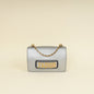Christian Dior Metallic Grey J'Adior Medium Flap Chain Bag Rovelle Bags