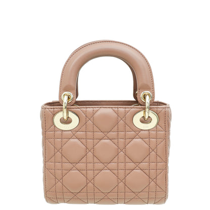 Christian Dior Blush Lady Dior Mini Chain Bag Rovelle Bags