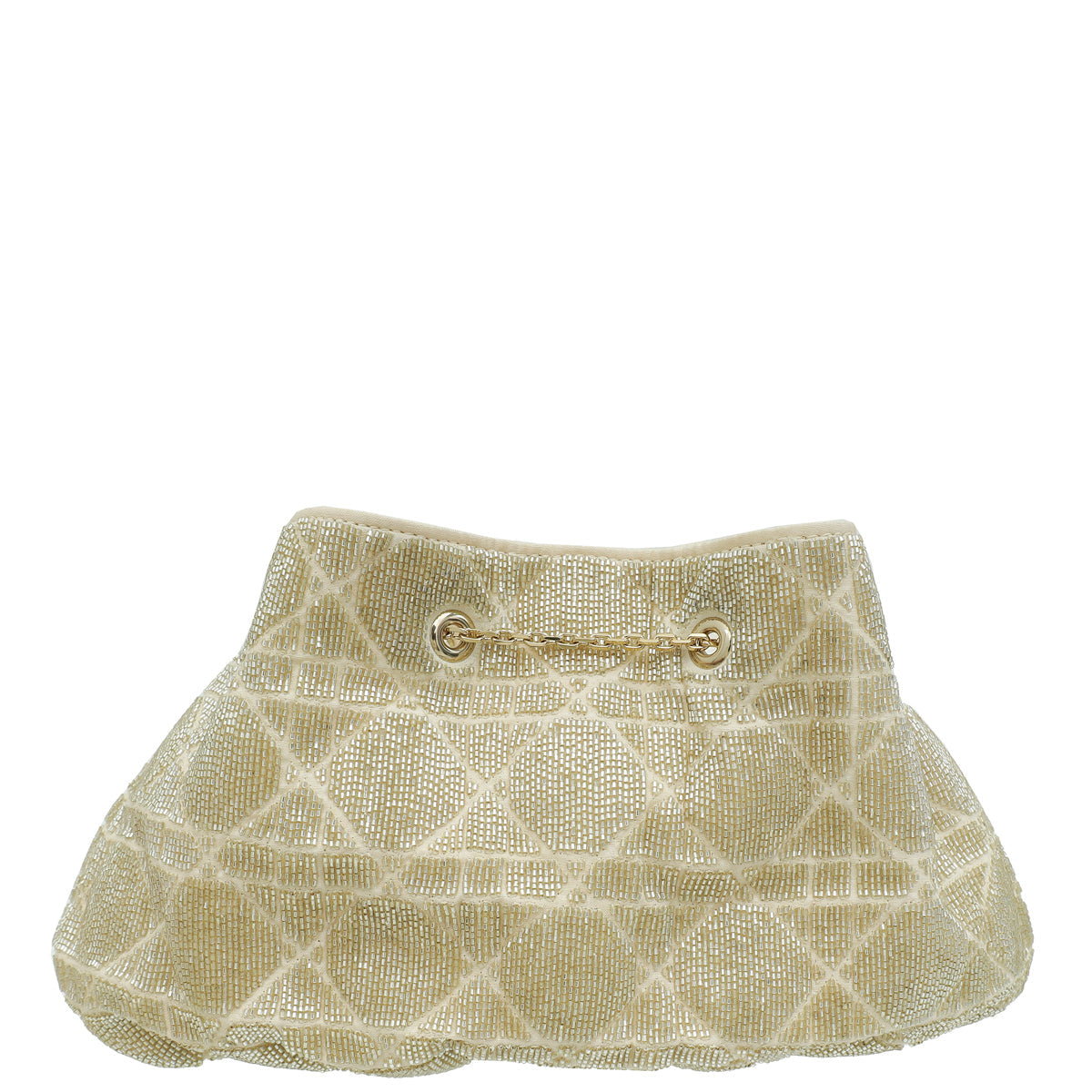 Christian Dior Dusty Ivory Cannage Dream Bucket Bag Rovelle Bags