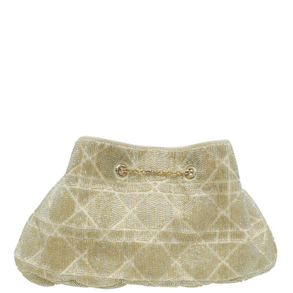 Christian Dior Dusty Ivory Cannage Dream Bucket Bag Rovelle Bags