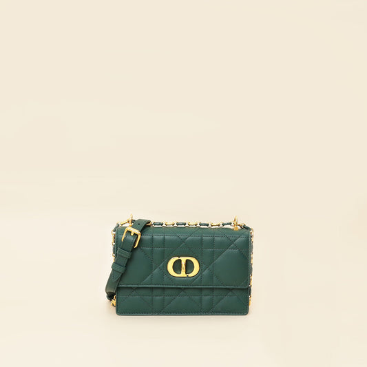 Christian Dior Dark Green Miss Caro Mini Bag Rovelle Bags