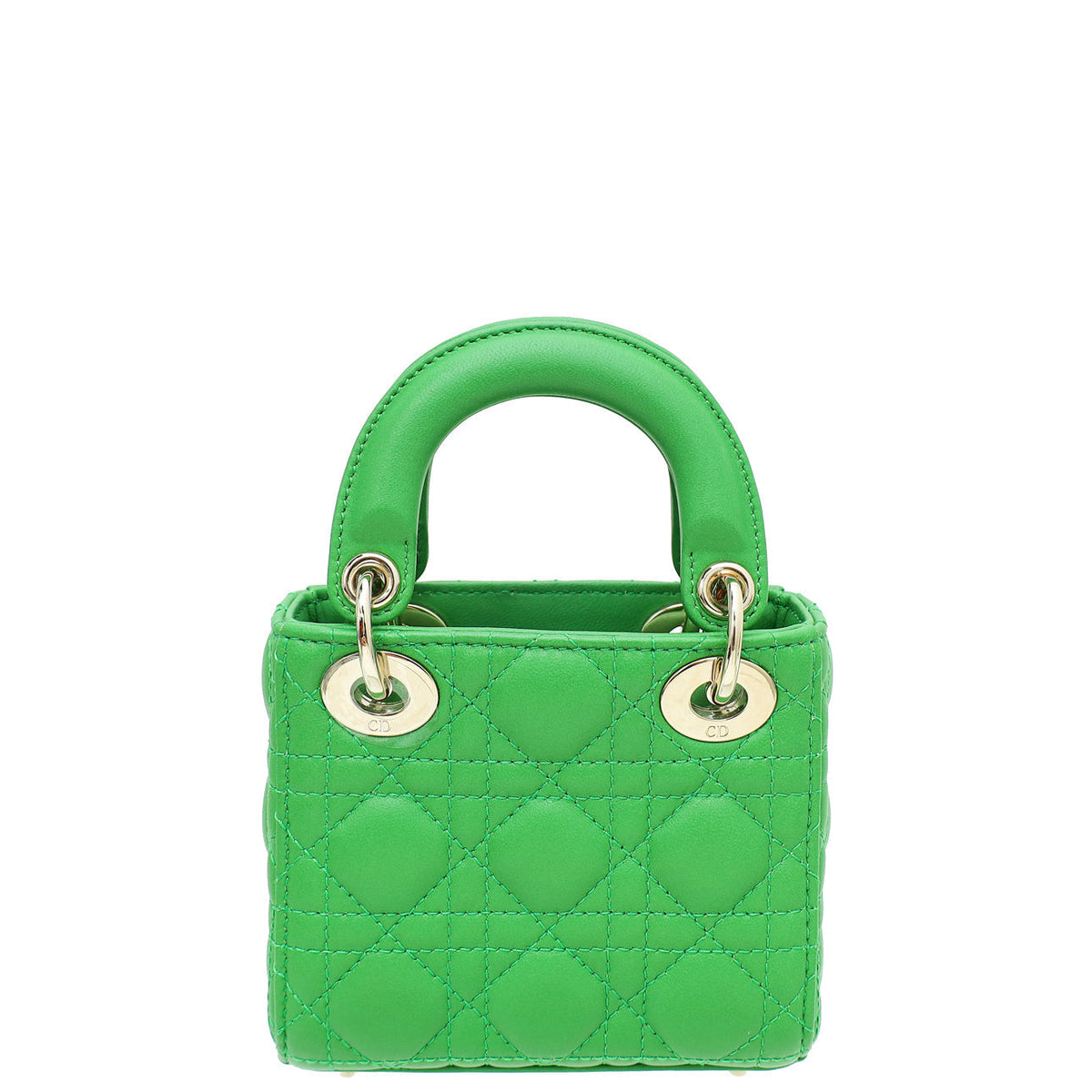 Christian Dior Green Micro Lady Dior Bag Rovelle Bags