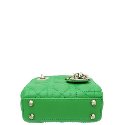 Christian Dior Green Micro Lady Dior Bag Rovelle Bags