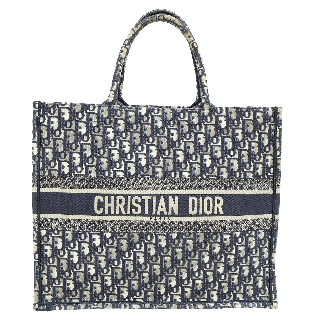 Dior Book Tote Oblique Blue Tote Bag Style 9 Rovelle Bags