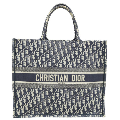 Dior Book Tote Oblique Blue Tote Bag Style 9 Rovelle Bags