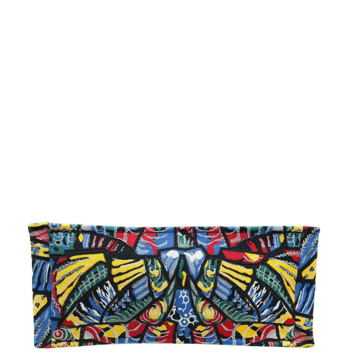 Christian Dior Multicolor Book Tote Butterfly Embroidered Large Bag Rovelle Bags