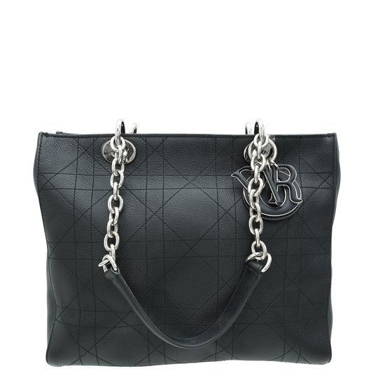 Christian Dior Black Ultradior Tote Medium Bag Rovelle Bags