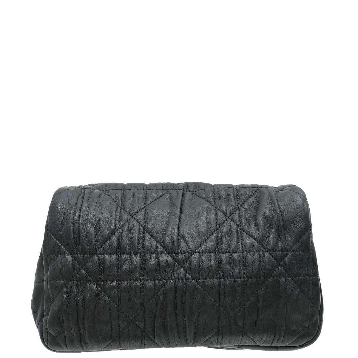 Christian Dior Black Gaufre Cannage Delices Flap Small Bag Rovelle Bags