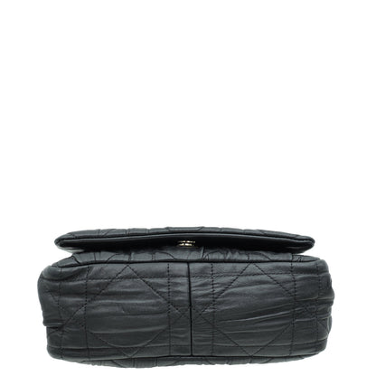 Christian Dior Black Gaufre Cannage Delices Flap Small Bag Rovelle Bags