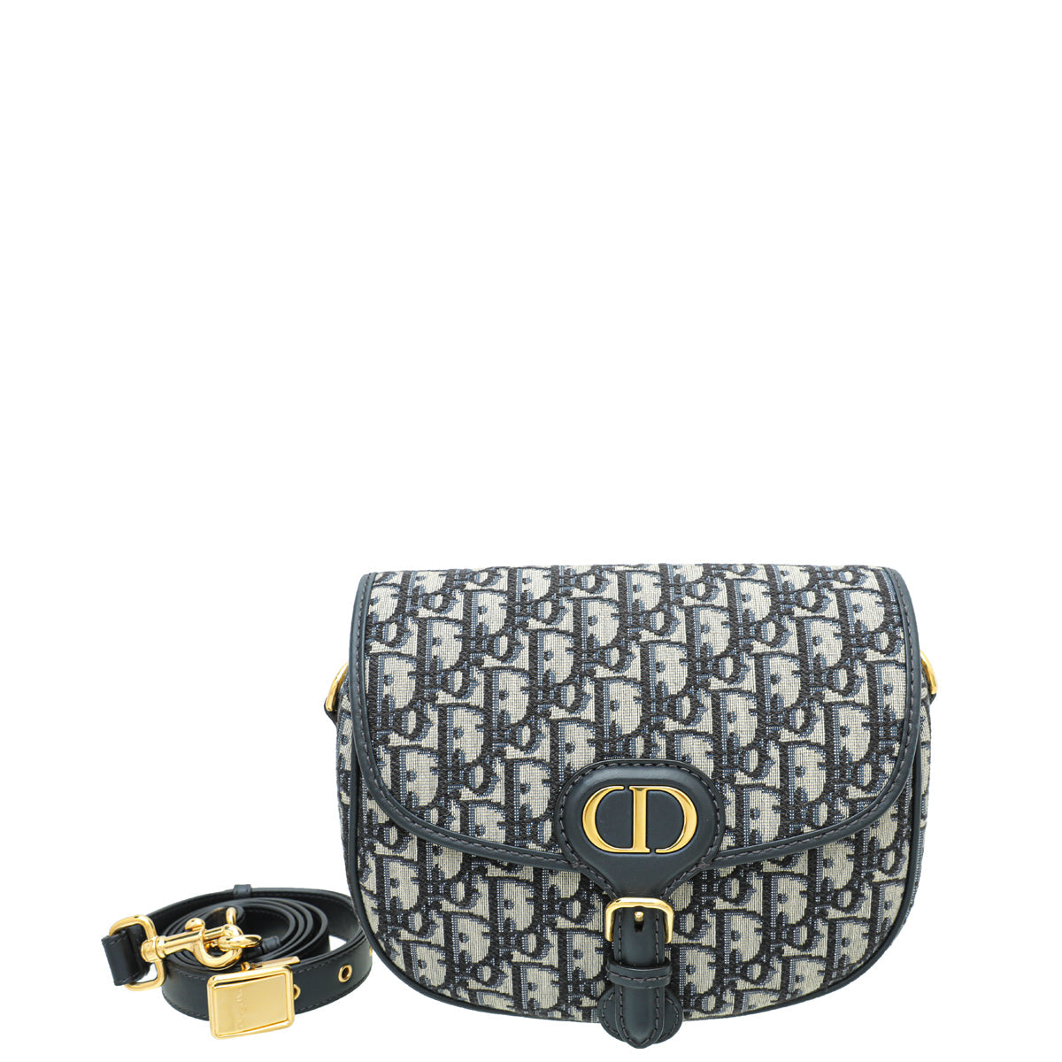 Christian Dior Navy Dior Oblique Bobby Medium Bag Rovelle Bags