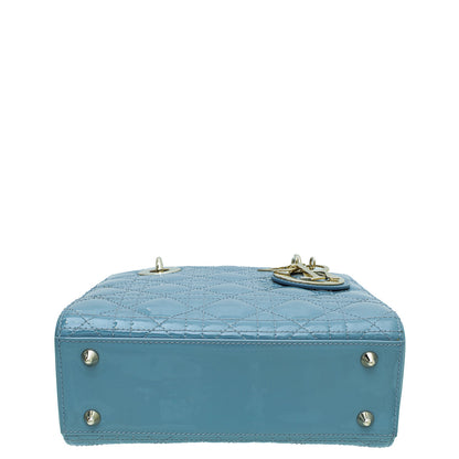 Christian Dior Cloud Blue Lady Dior Small Bag Rovelle Bags