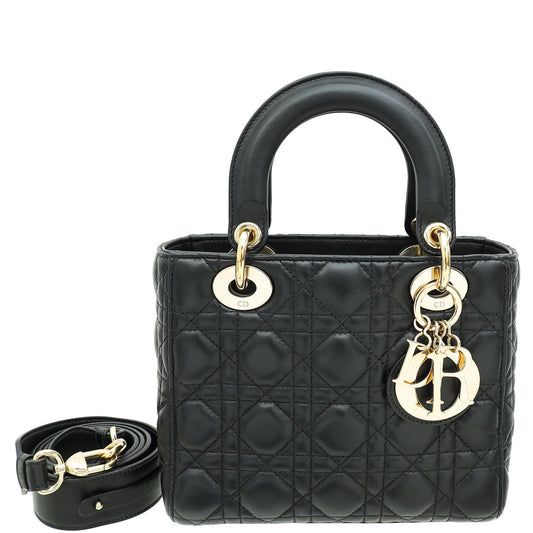 Christian Dior Black My Abcdior Lady Dior Small Bag Rovelle Bags