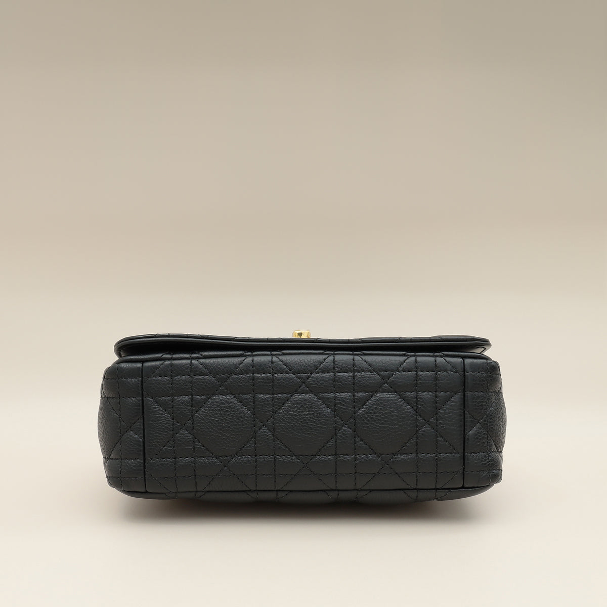Christian Dior Black Caro Cannage Small Flap Shoulder Bag Rovelle Bags