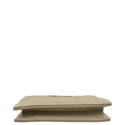 Christian Dior Sand Caro Every Dior Pouch With Chain Rovelle Bags