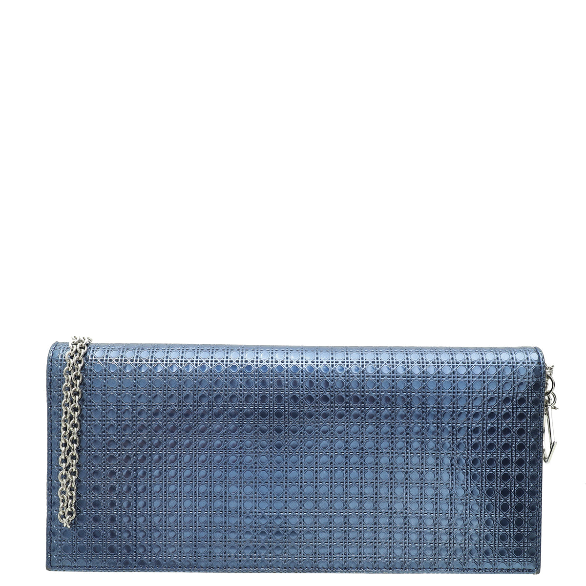 Dior Lady Dior Cannage Blue Clutch Rovelle Bags