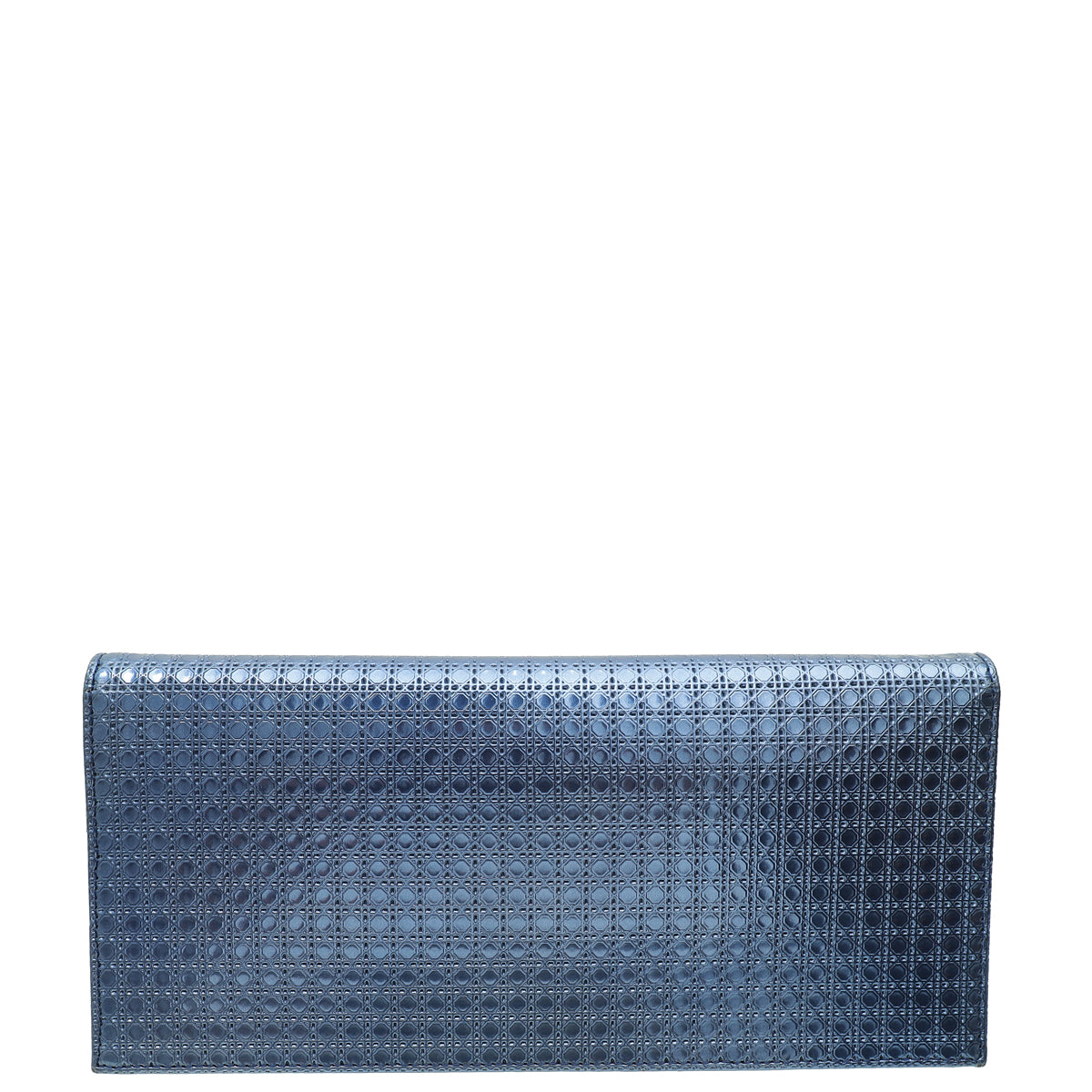 Dior Lady Dior Cannage Blue Clutch Rovelle Bags