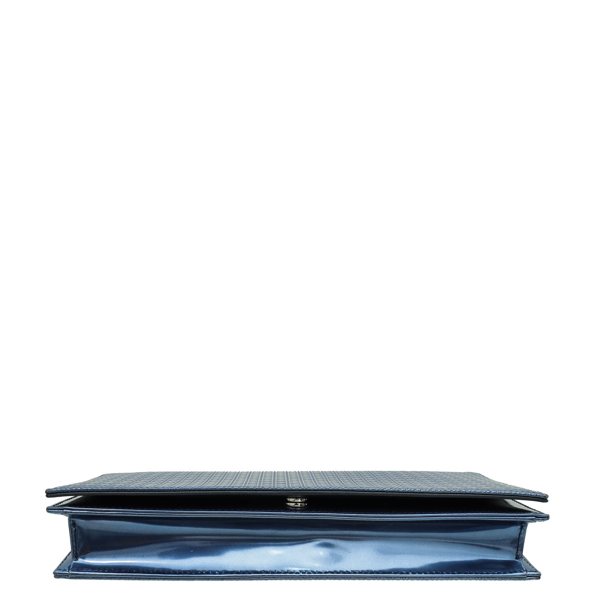 Dior Lady Dior Cannage Blue Clutch Rovelle Bags