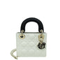 Christian Dior Bicolor Chain Mini Lady Dior Bag Rovelle Bags