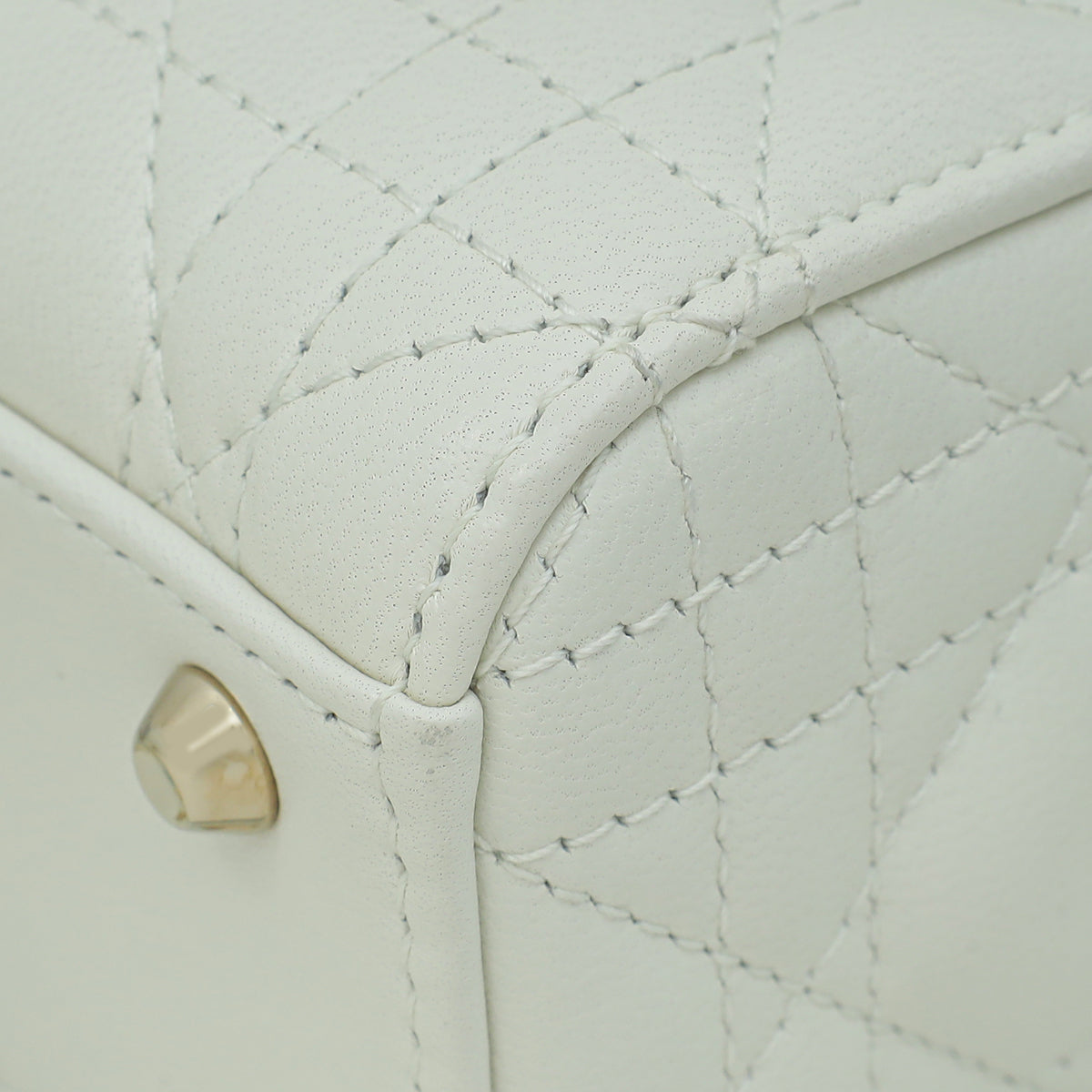 Christian Dior Bicolor Chain Mini Lady Dior Bag Rovelle Bags