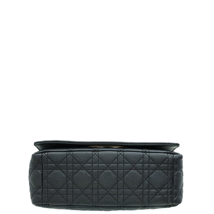 Christian Dior Black Caro Medium Shoulder Bag Rovelle Bags