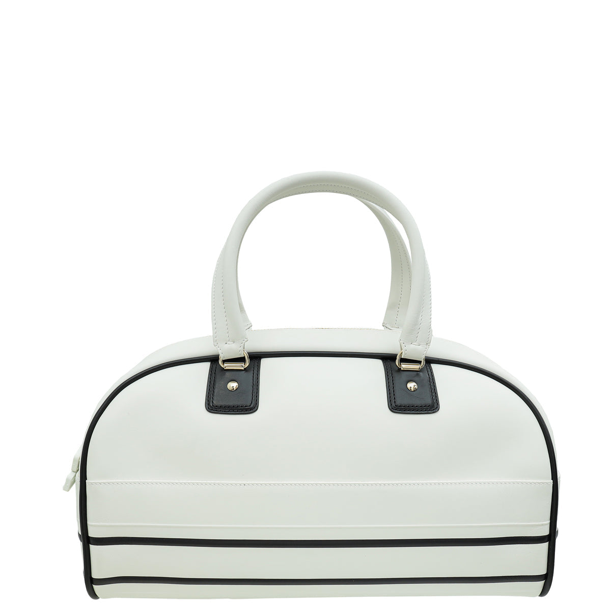Christian Dior Bicolor Vibe Zip Medium Bowling Bag Rovelle Bags
