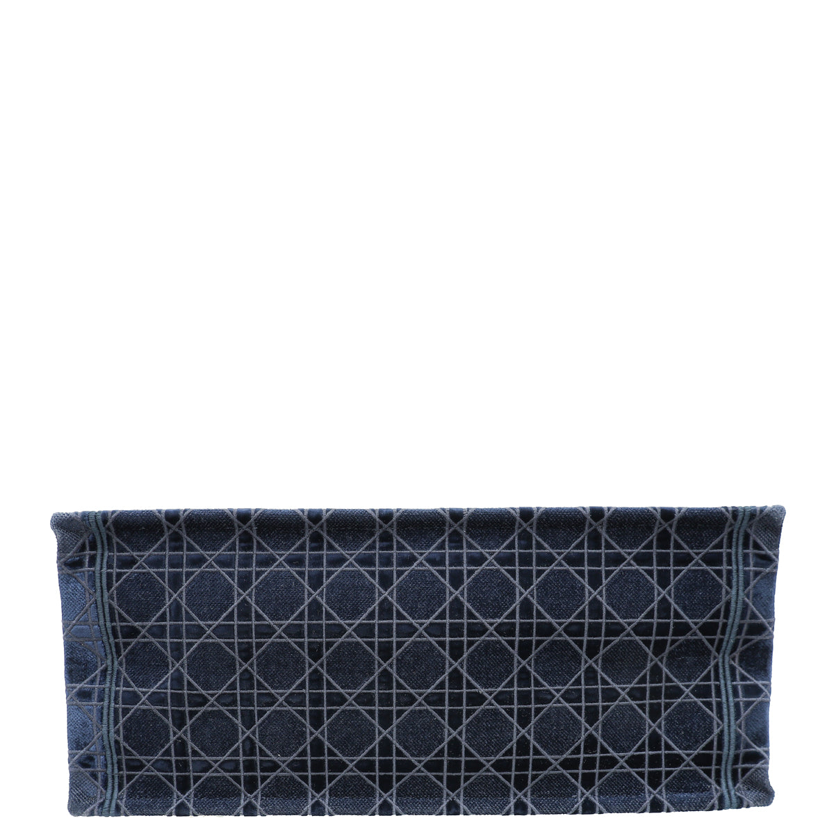 Christian Dior Bicolor Velvet Cannage Book Tote Large Bag Rovelle Bags