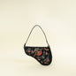 Christian Dior Multicolor Galliano Era Embroidered Saddle Pochette Bag Rovelle Bags