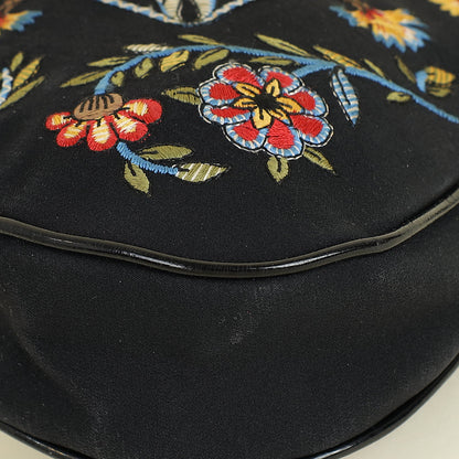 Christian Dior Multicolor Galliano Era Embroidered Saddle Pochette Bag Rovelle Bags
