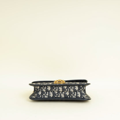 Christian Dior Navy Blue Dioraddict Flap Bag Rovelle Bags