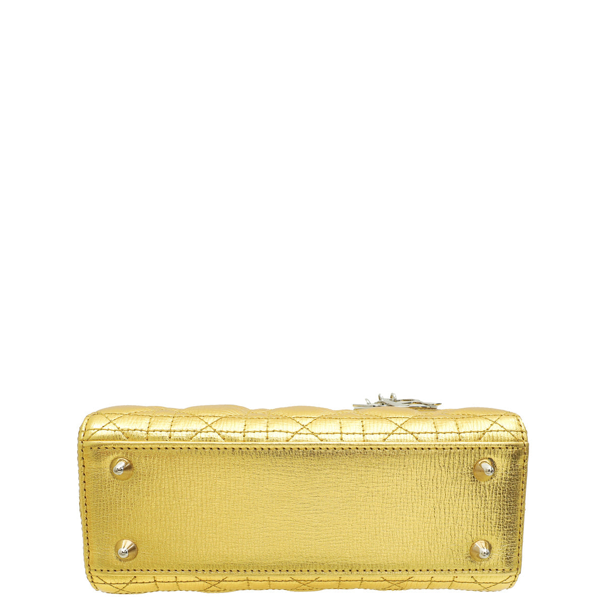 Christian Dior Metallic Gold My Lady Dior Small Bag Rovelle Bags