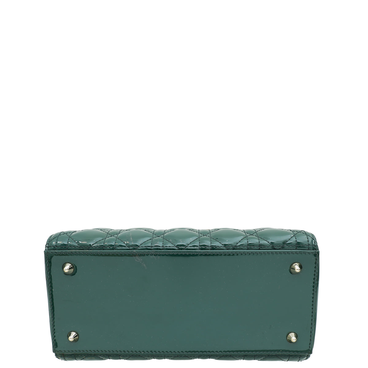 Christian Dior Pine Green Lady Dior Medium Bag Rovelle Bags