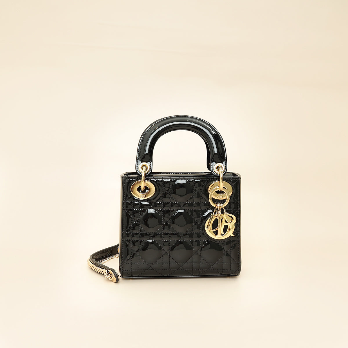 Dior Lady Dior Leather Handbag Style 75 Rovelle Bags
