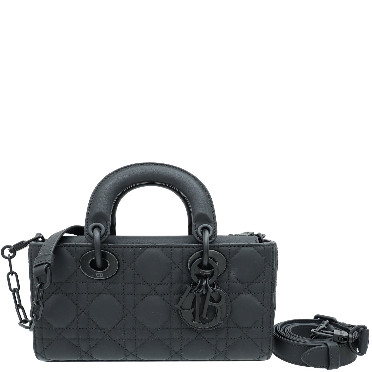 Christian Dior Black Ultramatte D-Joy Small Bag Rovelle Bags