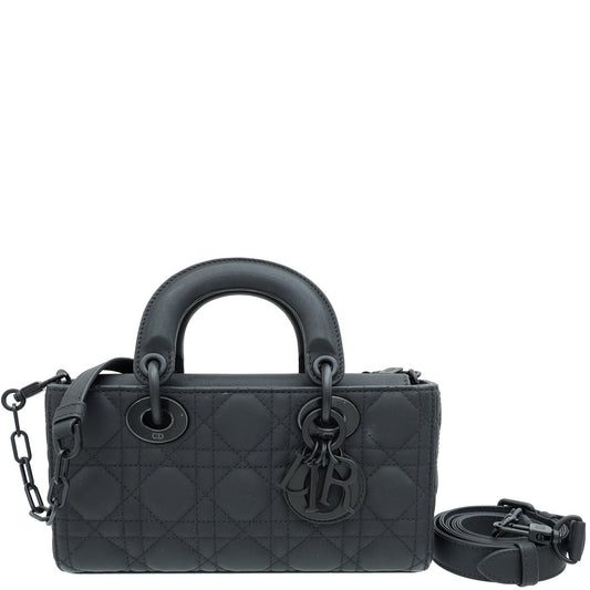 Christian Dior Black Ultramatte D-Joy Small Bag Rovelle Bags