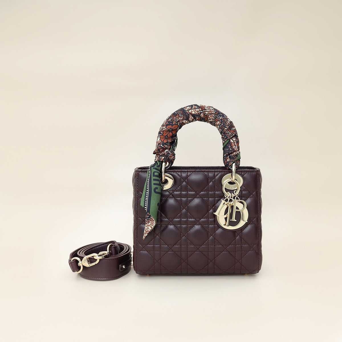 Dior Lady Dior Leather Handbag Style 73 Rovelle Bags