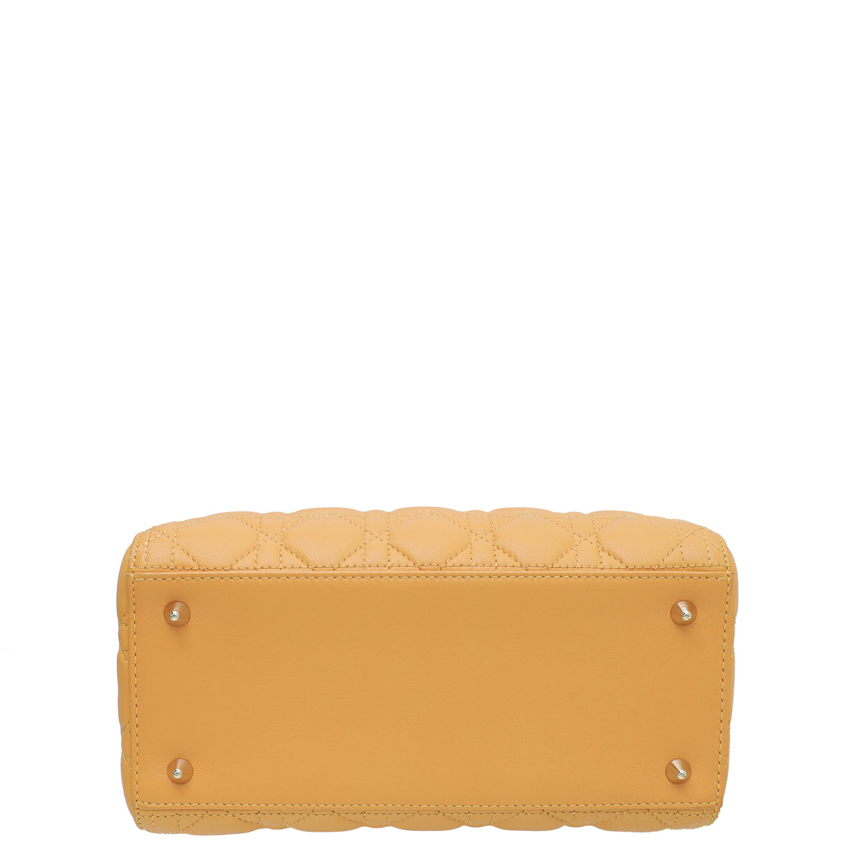 Christian Dior Apricot Lady Dior Medium Bag Rovelle Bags