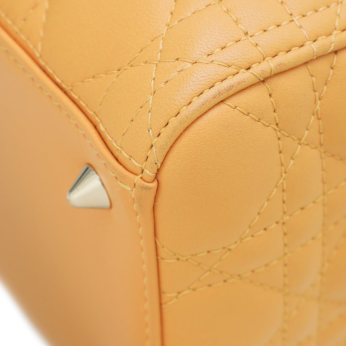 Christian Dior Apricot Lady Dior Medium Bag Rovelle Bags