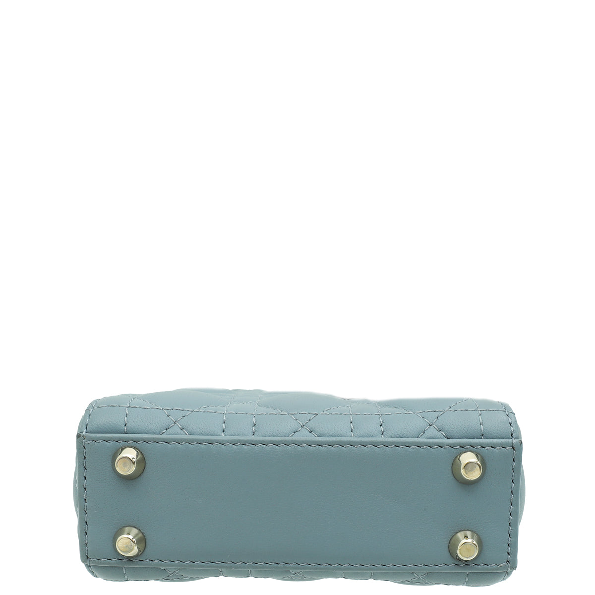 Christian Dior Cloud Blue Lady Dior Micro Bag Rovelle Bags