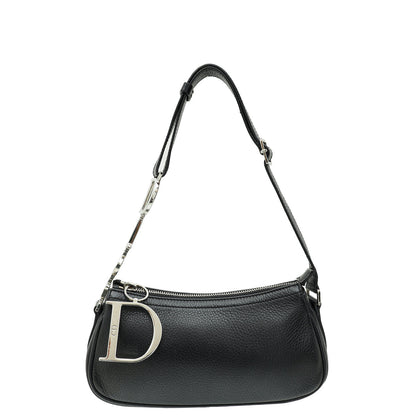Christian Dior Black Charms Small Shoulder Bag Rovelle Bags