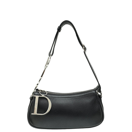 Christian Dior Black Charms Small Shoulder Bag Rovelle Bags