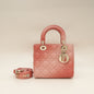 Christian Dior Flamingo Gradient Lady Dior My Abcdior Small Bag Rovelle Bags